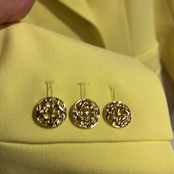 Karen Millen Compact Stretch Double Pocket Tailored Double Jacket - Picture 8 of 9